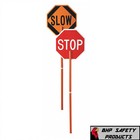 18  Inch Non-reflective Paddles For Stop slow Signs  Orange  1 Each