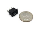 Mini Rocker Switch Spdt On-off-on 3-pin 125vac 6a Kcd11 15mm Miniature 2 5 10pk