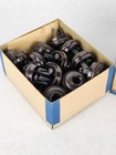 New Old Stock Box 25 Brown Ge Bakelite Textolite Lamp Plugs Electric Restoration