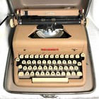 Vintage Royal Manual Typewriter Portable With Case Quiet De Luxe Model Works Wel
