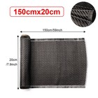 59 X 8 Inch Real Carbon Fiber Cloth 2x2 Twill Weave Carbon Fiber Fabric Roll 3k