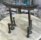 Antique Signed Nogawa Noboru Workshop Japanese Torii Meiji Period Bronze Statue