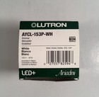 Lutron Ariadni Aycl-153p-wh Led  Dimmer  white 