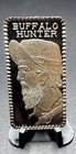 1974 Toner Buffalo Hunter H  Alvin Sharpe Hamilton Mint 1oz 999 Fine Silver Bar
