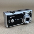 Canon Powershot A400 3 2mp Digital Camera Black  Silver - Tested