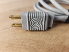 Vintage Apple Macintosh Computer 5 8    Power Cord Bullseye Plug