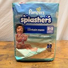Set Of 2 Pampers Splashers Disposable Swim Diapers Size 2-3  20 Count Summer