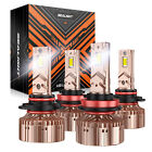 4pcs X6s 9005 hb3 H11 h8 h9 Combo Bulbs 9005 H11 Focused Beam Bulbs Sealight 