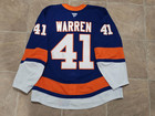 Marshall Warren New York Islanders Jersey Fanatics Authentic Pro Sz 58 Mic Ps Gi