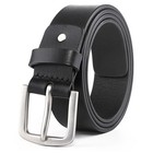 Men   s Belts full Grain Genuine Leather Casual Dress Jeans Belts For Men 