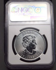 2016 Canada  5 Silver Maple Leaf Ngc Gem Uncirculated  9999 Fine Silver