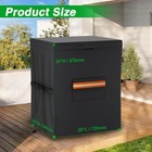 Heavy Duty Chest Freezer Cover Heavy Duty For 28 w  23 d  34 h 5 0 Cubic New