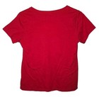 Ted Nugent 2017 Tour Guitar Logo Womens V-neck Red Shirt Size Xxl