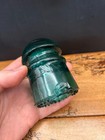 Brookfield Green Aqua Vintage Glass Insulator