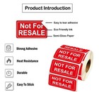 Not For Resale Stickers Retail Store Sale Displays Label 1 X 2 Inch Not For R   