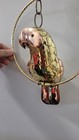 Beautiful Vintage Brass Copper Parrot By Artist Sergio Bustamante Attributed