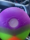 Multicolor Gel rubber Squeeze Ball Stress Reliever Pumpkin Face  Tear-resistant