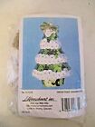 Herrschners Sequin Beaded Christmas Snow Tree Ornament Kit Makes 8