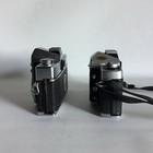 Vintage Minolta Film Camera Lot - 5 Cameras  1 Lens  3 Flash  1 Winder   Case