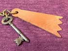 Vintage Gleneagles Scotland Hotel Key   Fob  154 Skeleton Key Golf Resorts Rare