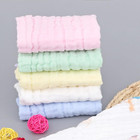 Baby Washcloths Natural Cotton Kids Wipes Soft Newborn Baby Face Towel Shower Cl