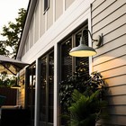 18  Extra Large Grey Outdoor Barn Light Sconce Farmhouse Industrial Gooseneck
