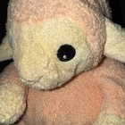 Ty Baby Pillow Pals Lamybaby Plush Stuffed Animal Rattle Embroidered Vtg 1999