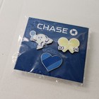 Chase Manhattan Bank Lapel Pin Set 2024 Financial