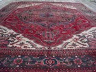 Rare Beautiful Rug Heriz  kazak  8x11 6 Serapi Ca 1950 s -1091
