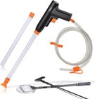 Hygger 3 In 1 Aquarium Fish Tank Vacuum Siphon Gravel Cleaner Pump Water Changer