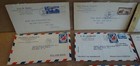 Ten 1945-1946 Dominican Republic To Nyc Covers  Airmail  Examined  Etc 