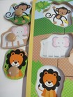 Preschool Wooden 7 Piece Animal Puzzle With Pegs Ships Free