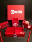 Vintage Rare Showtime Network 5 Piece Desk Set 