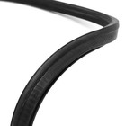 Qwork 20 Feet Epdm Rubber Trim Seal With Top Bulb  Fits Edge 1 16  To 20ft