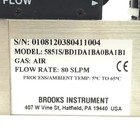 Brooks 5851s bd1da1ba0ba1b1 Smart Mass Flow Controller 80 Slpm  4-20ma Analog