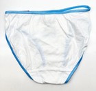 New Vintage Y2k Mudd White Frog Brief Panties With Tags Size 6 6x