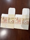 Wee Forest Folk Wff Original Box Set Of 2 Boxes 1983 Mint Pristine Flat