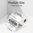 4x6 Shipping Address Postage Labels 1744907 Compatible For Dymo 4xl 220 Per Roll