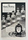 1940 Golden Wedding Blended Whiskey Advertisement Liquor Distillery Dwj5b