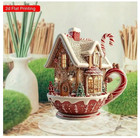 Classic Acrylic Gingerbread House Figurine - Tabletop Christmas Decorative Sign