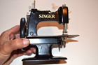 Vintage Singer Sewing Machine Miniature Functional Working Model