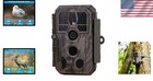 Trail Camera 64mp Photo   1296p Hd Video  Night Vision   Rated