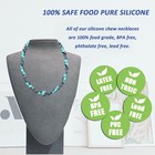 Chewing Necklace For Sensory  -piece Safety Design Chewies For Sensory With A   
