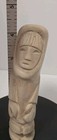 Vintage           Whale Eskimo Inuit Carving Statue Signed 4 5 
