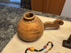 Vintage Native American Lot Handmade Items  Jewelry  Figures turtle Pot  Hang P