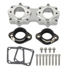 Billet Intake Manifolds Boot Kit For Yamaha Banshee Yfz350 33mm 34 35 36mm Carb 