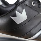 Brunswick Vapor Men s Bowling Shoes Black silver Us 11 Right Hand Slide
