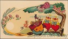 2 Original Ca1951 Walt Disney s Alice In Wonderland What Appears To Be Decals