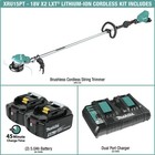 Makita Xru15pt-r 18v X2  36v  Lxt Cordless String Trimmer Certified Refurbished