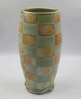 Rhoda Fleischman Flashpoint Studio Art Pottery Vase Signed